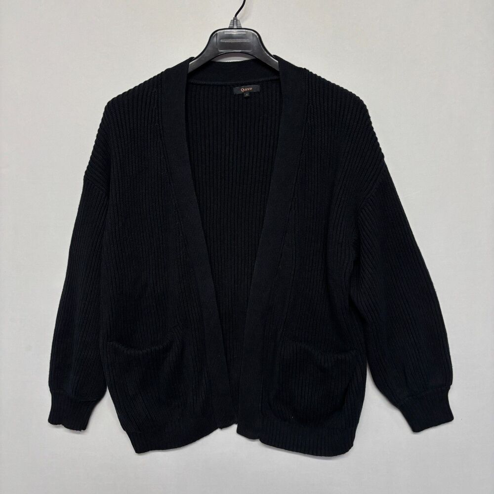 Quince Women 100% Organic Cotton Oversized Cardigan Sweater Size Large C136 -29